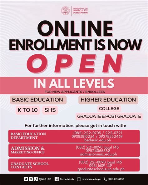 UIC Online Enrollment Portal Opens .